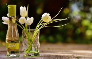 kwiaty i alkohol